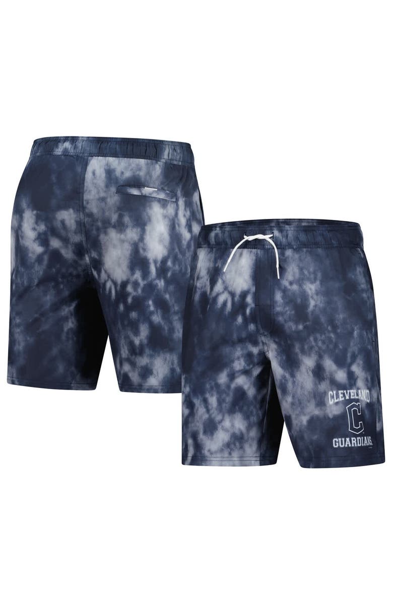 G-III SPORTS BY CARL BANKS Men's G-III Sports by Carl Banks Navy Cleveland Guardians Swim Trunks, Main, color, Navy