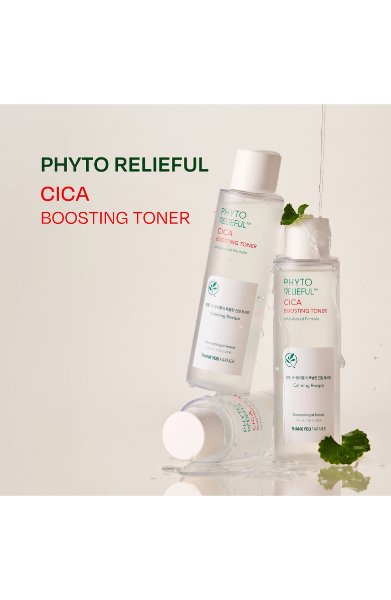 THANK YOU FARMER Phyto Relieful Cica Boosting Toner, Alternate, color, White