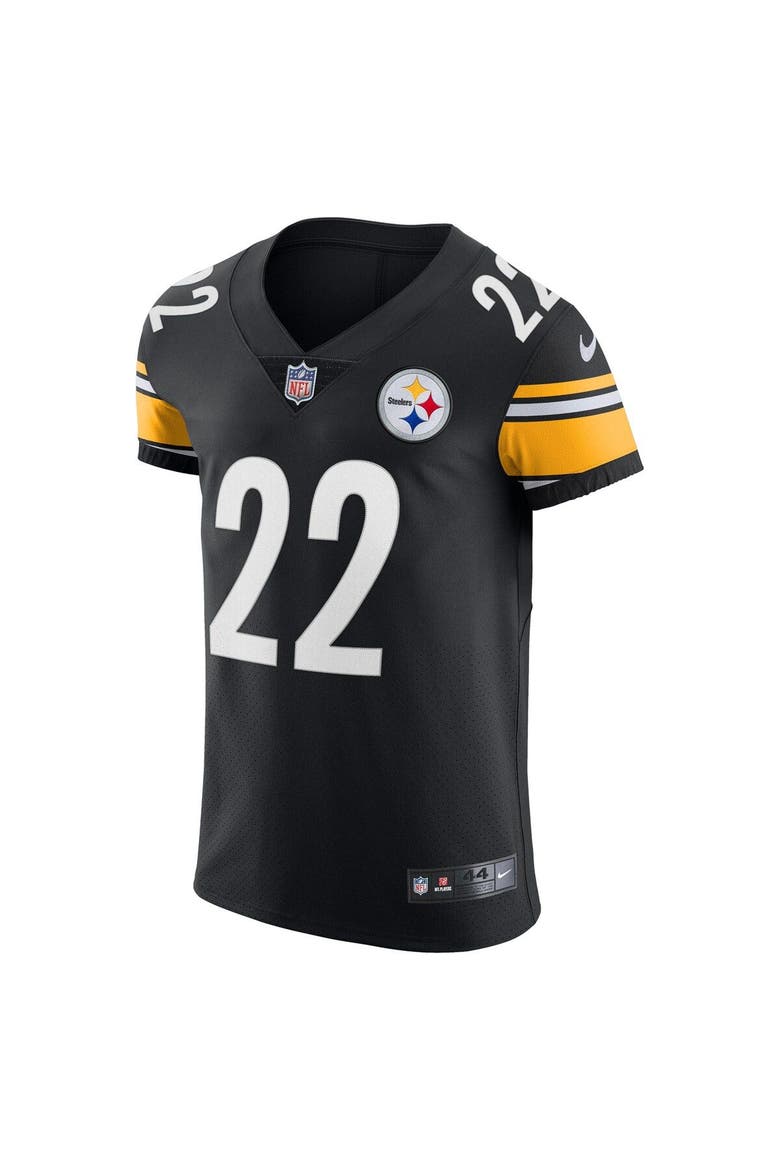 Men's Nike Najee Harris Black Pittsburgh Steelers Vapor Elite Jersey, Alternate, color, Black
