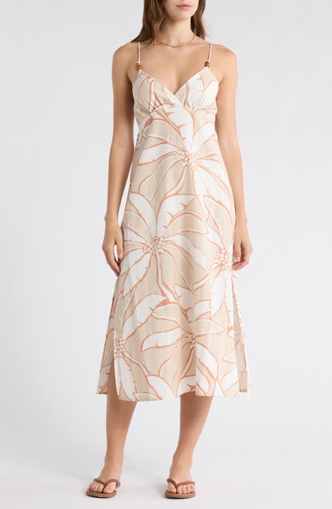 Tropic Breeze Midi Sundress