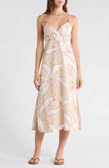 Tropic Breeze Midi Sundress
