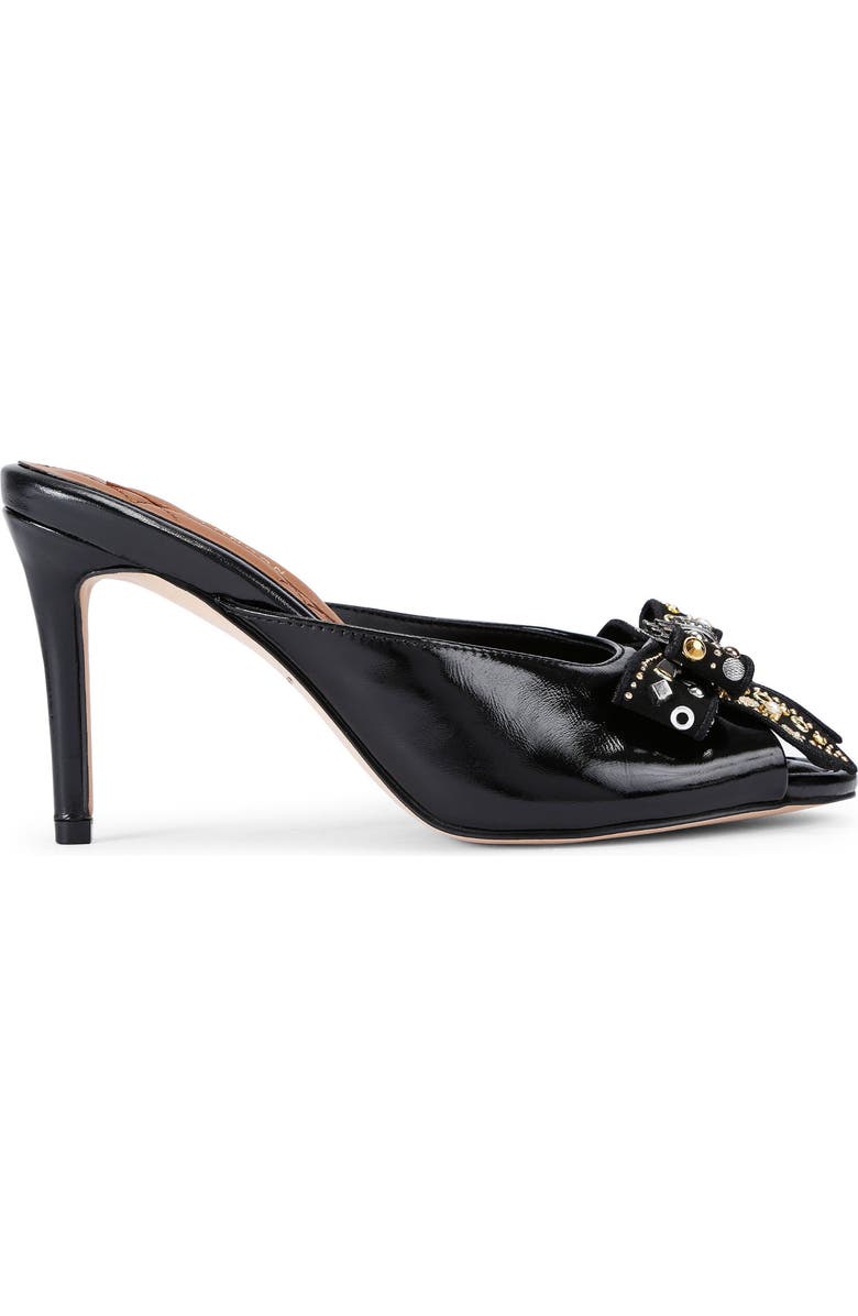 Kurt Geiger London Belgravia Stud Bow Slide Sandal, Main, color,
