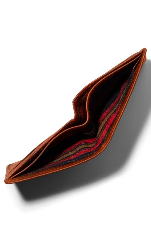 Will Leather Goods Classic Leather Bifold Wallet In Brown