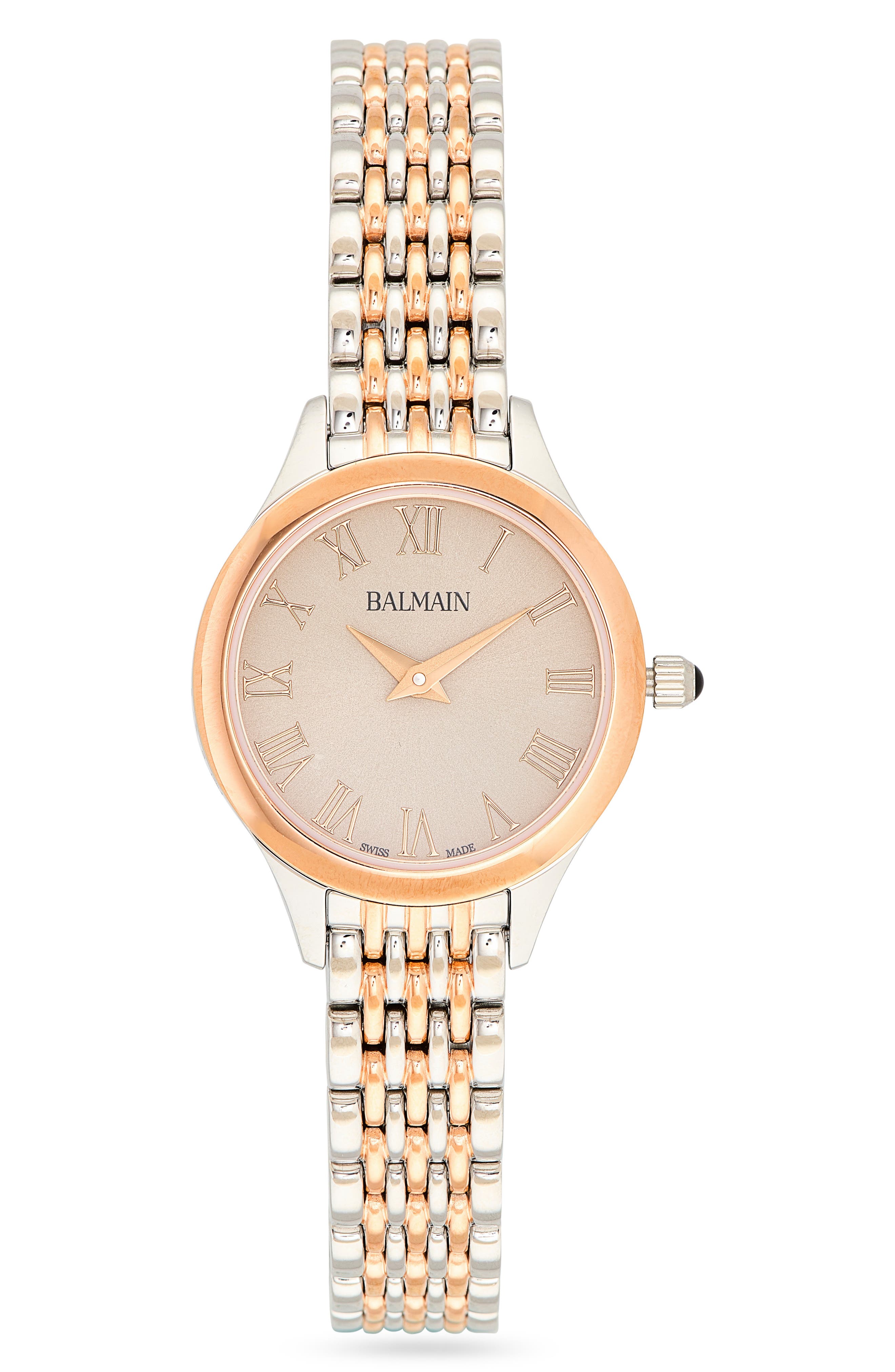 TWO TONE STEEL ROSE PVD