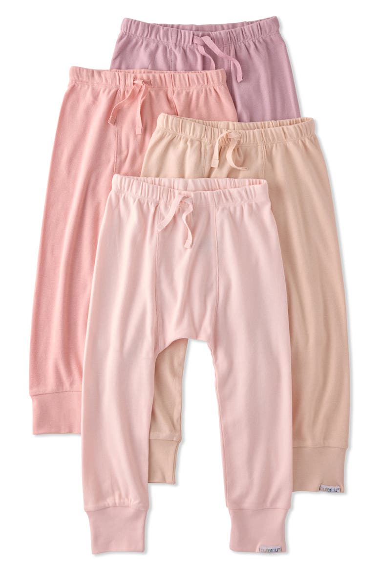 Kids' Jordan Assorted 4-Pack Organic Cotton Joggers, Main, color, SORBET