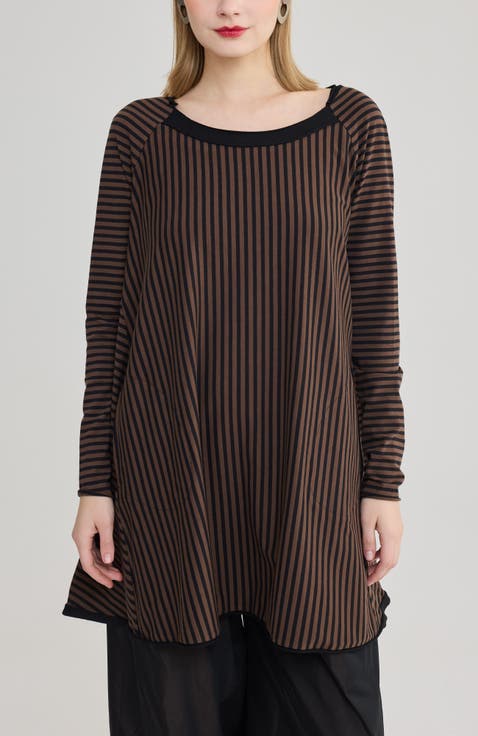 Maeva A-Line Cotton Jersey Tunic