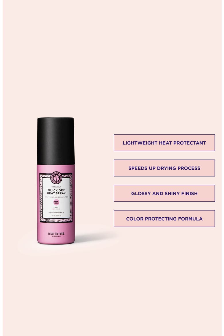 Quick Dry Heat Protectant Spray, Alternate, color, NO COLOR