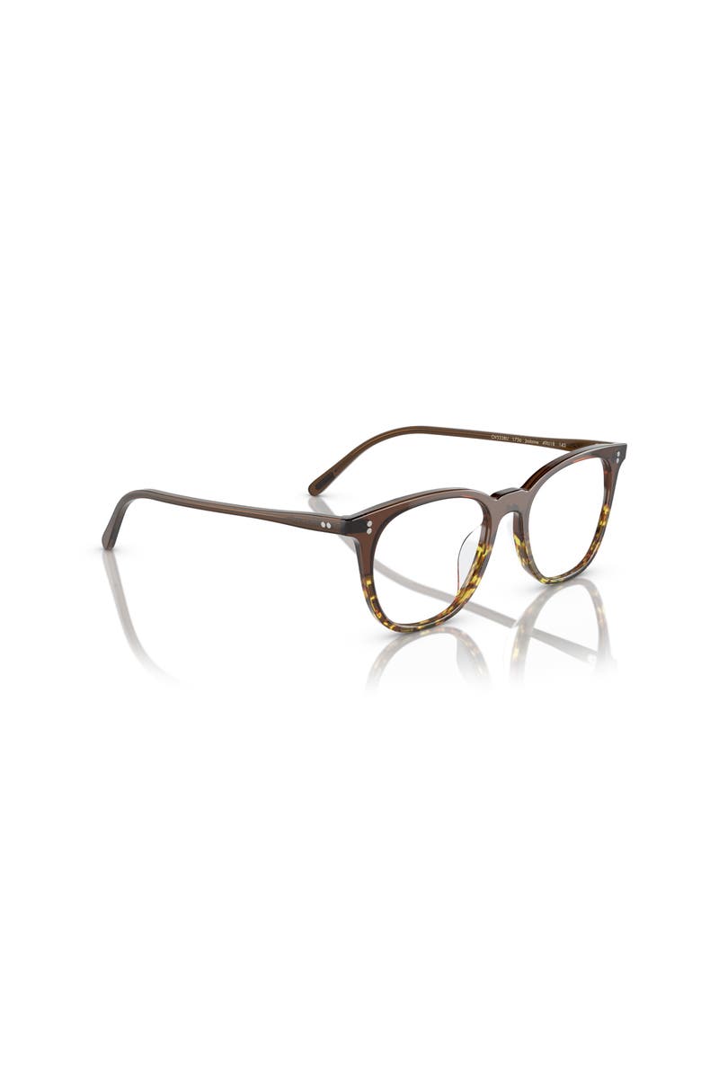 Oliver Peoples 49mm Rectangle optical glasses, Alternate, color, Brown