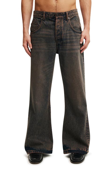 Men's Baggy Bootcut Jean