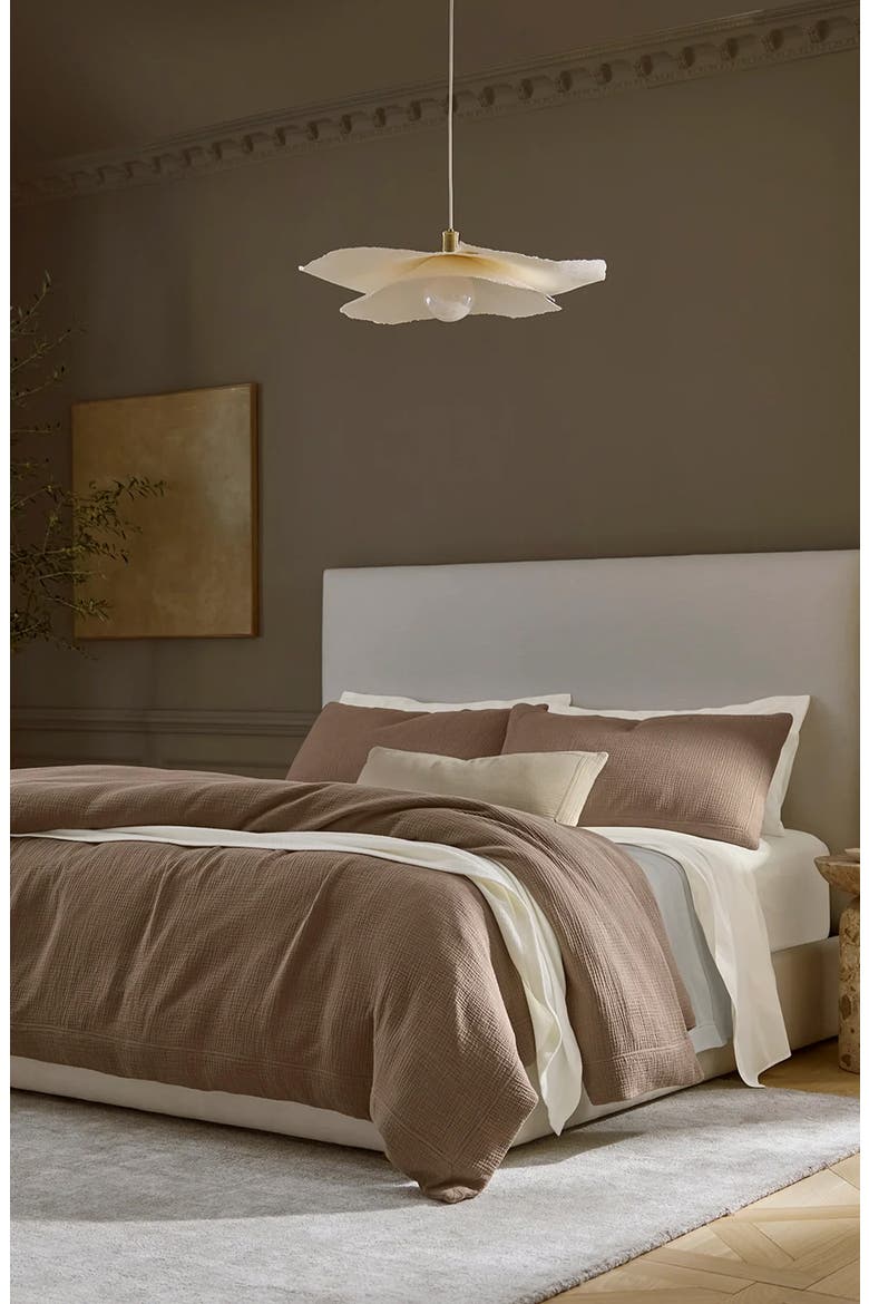 Dream Duvet Cover & Shams Set, Alternate, color, WALNUT