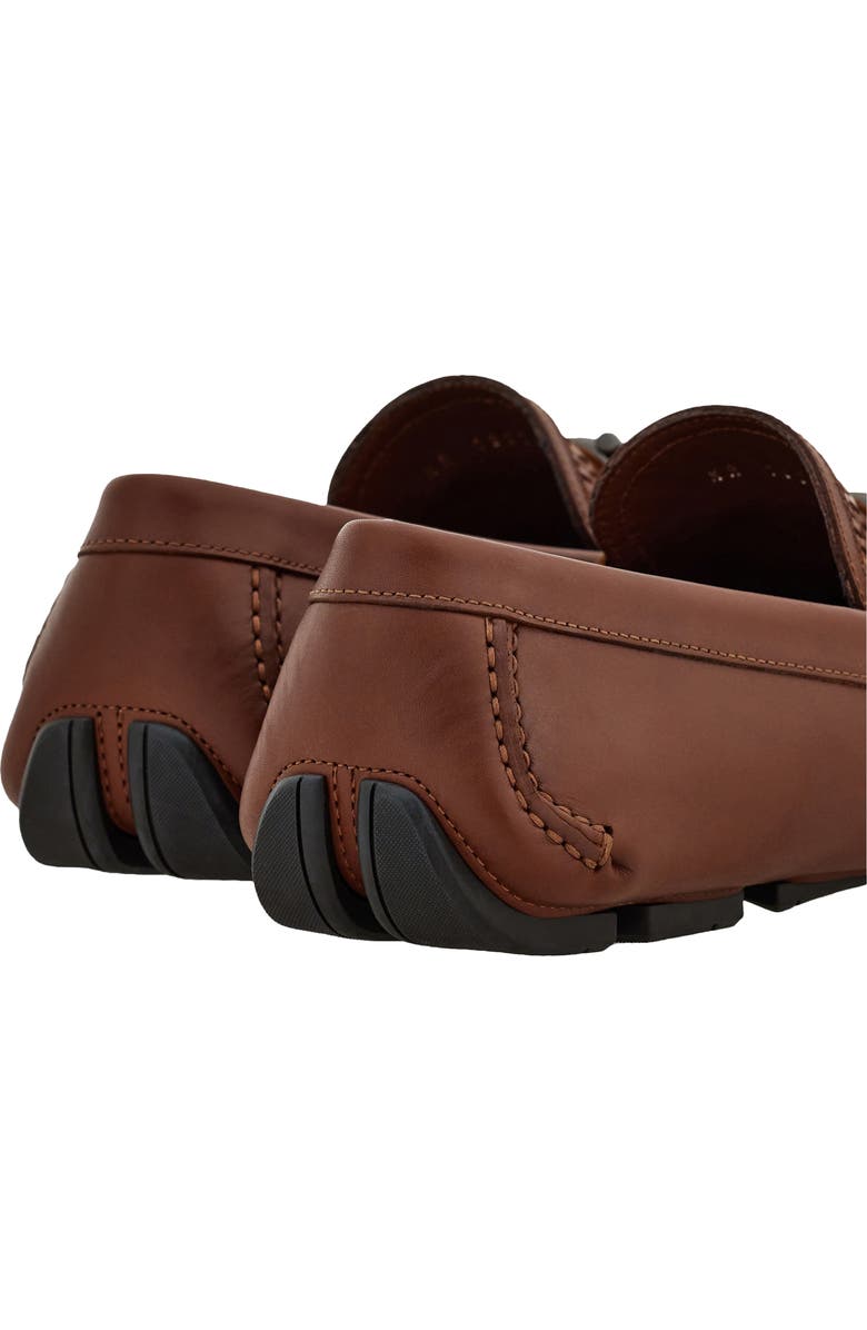 FERRAGAMO Parigi Bit Driving Shoe, Alternate, color, Midbrown