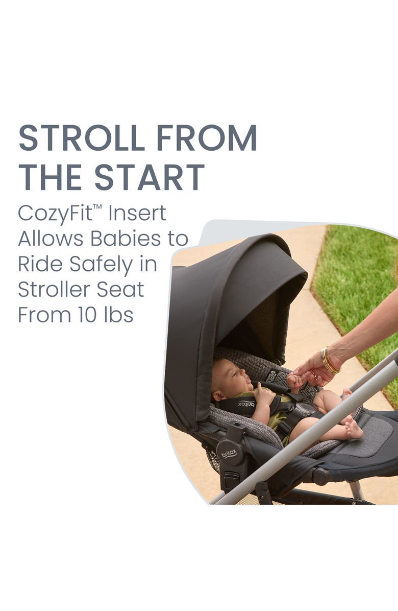 Britax Willow<sup>®</sup> SC Infant Car Seat & Grove Stroller Travel System, Alternate, color, Pindot Onyx