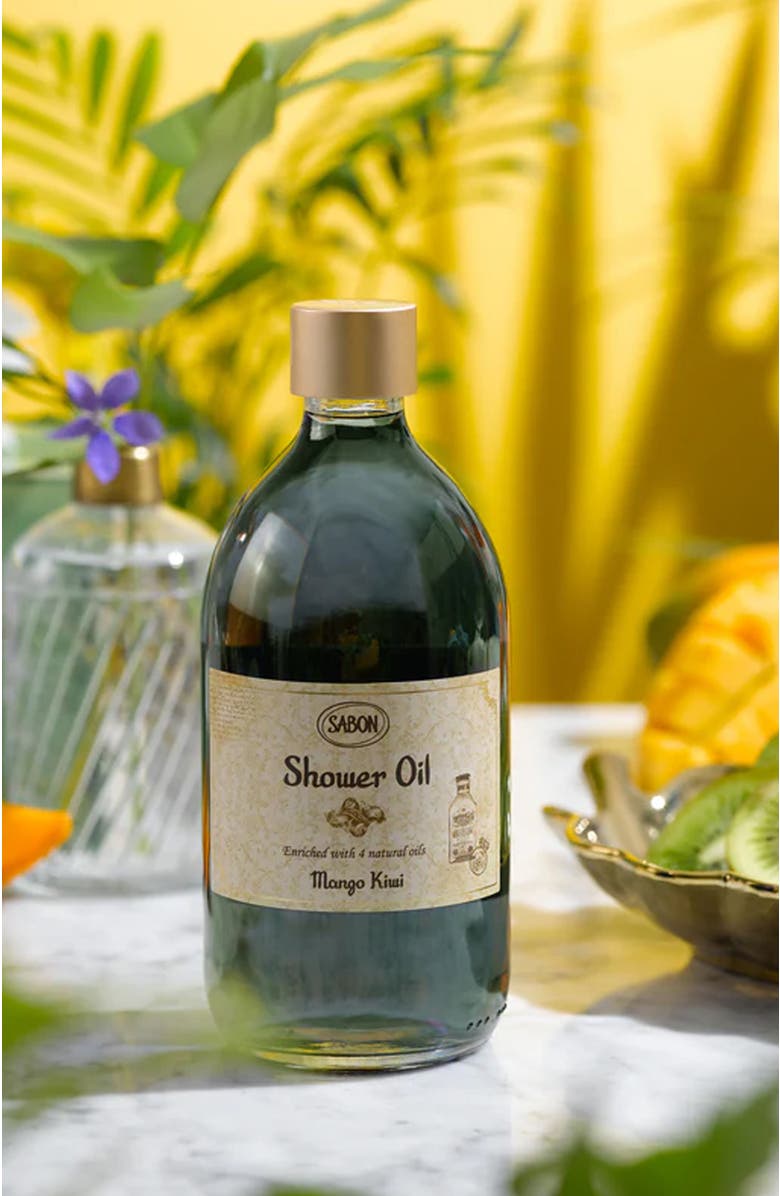 SABON Shower Oil PET Delicate Jasmine 300ml, Alternate, color, Mango Kiwi