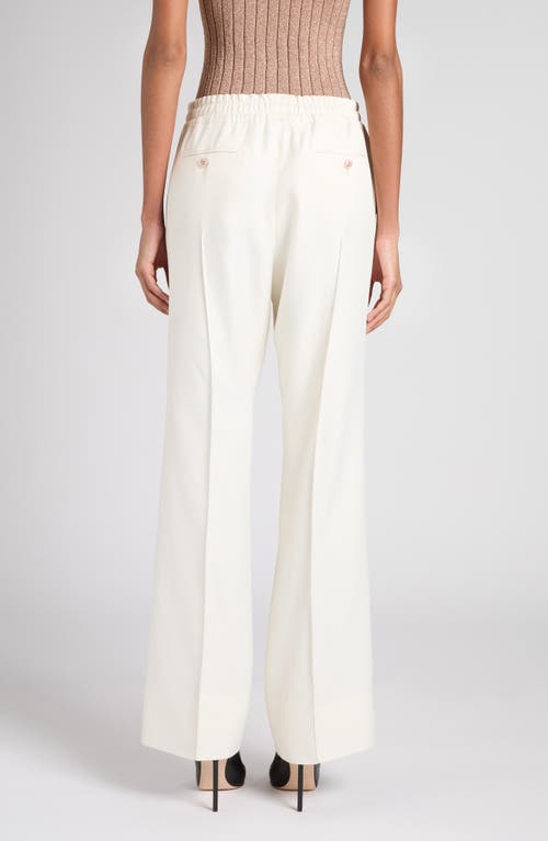 Tom Ford Tailored Viscose & Silk Twill Pants In White