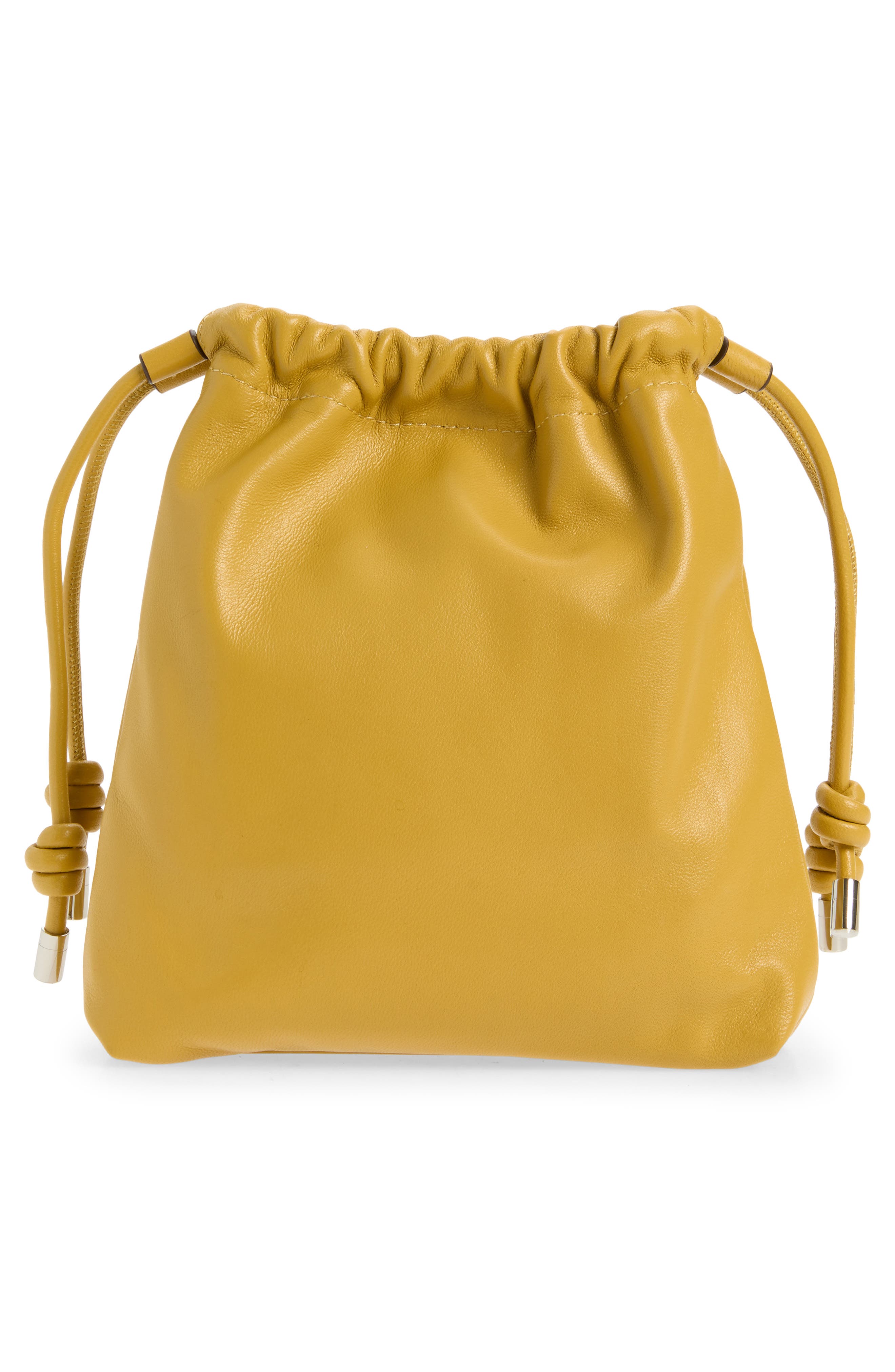 Silven Mini Leather Tote, Alternate, color, GOLDEN YELLOW