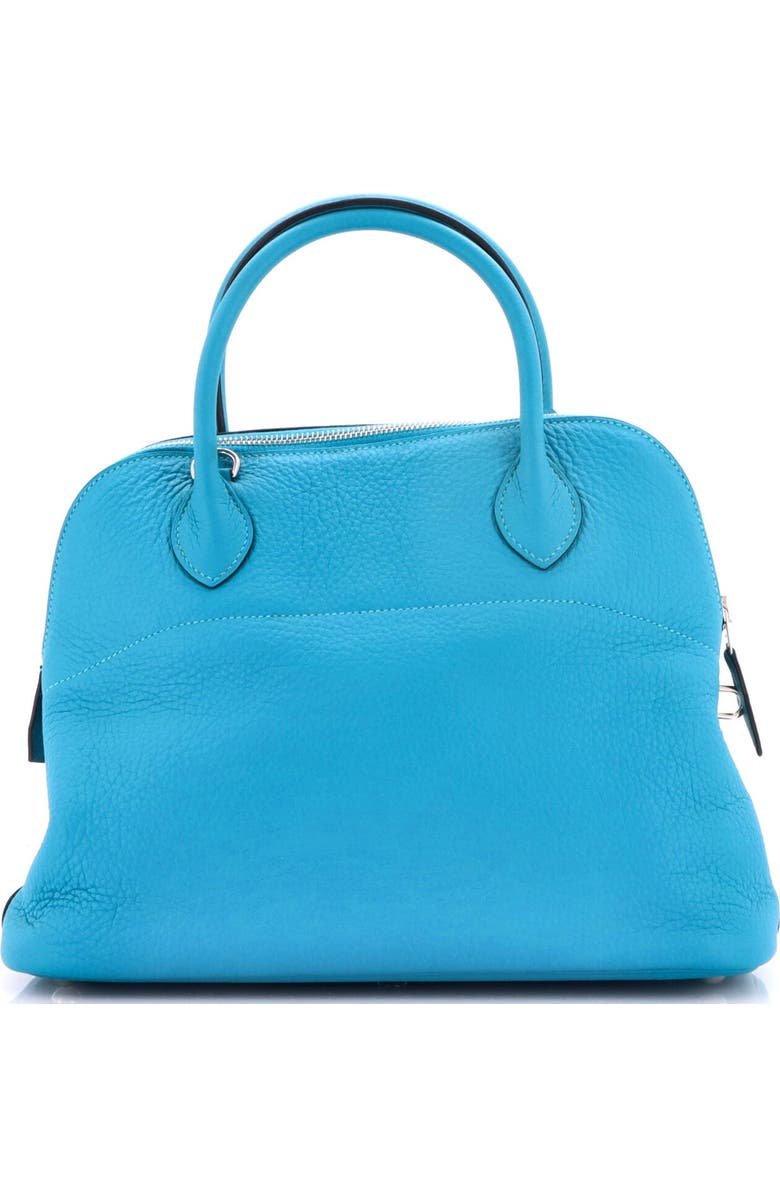 Pre-Owned Hermes Bolide Bag Clemence 31, Alternate, color, Turquoise