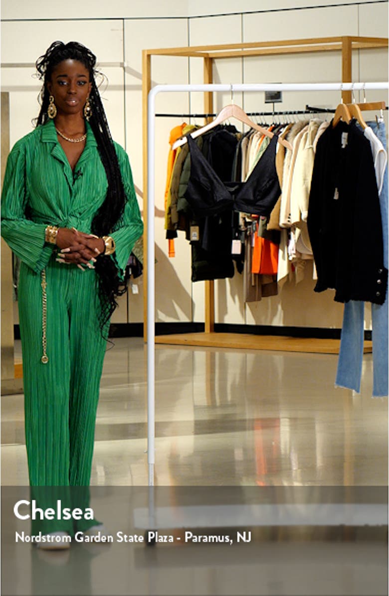 Faux Leather Bra Top, sales video thumbnail