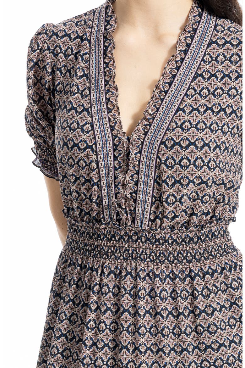 MAX STUDIO Smocked Maxi Dress (Women) | Nordstromrack