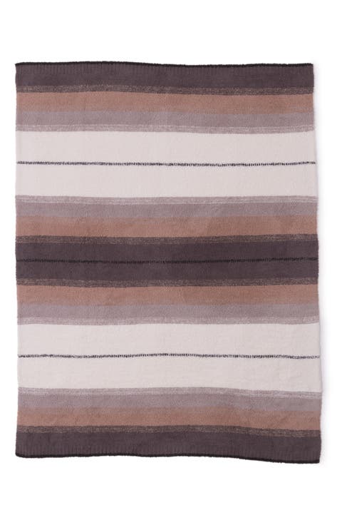 CozyChic® Ombré Stripe Throw Blanket