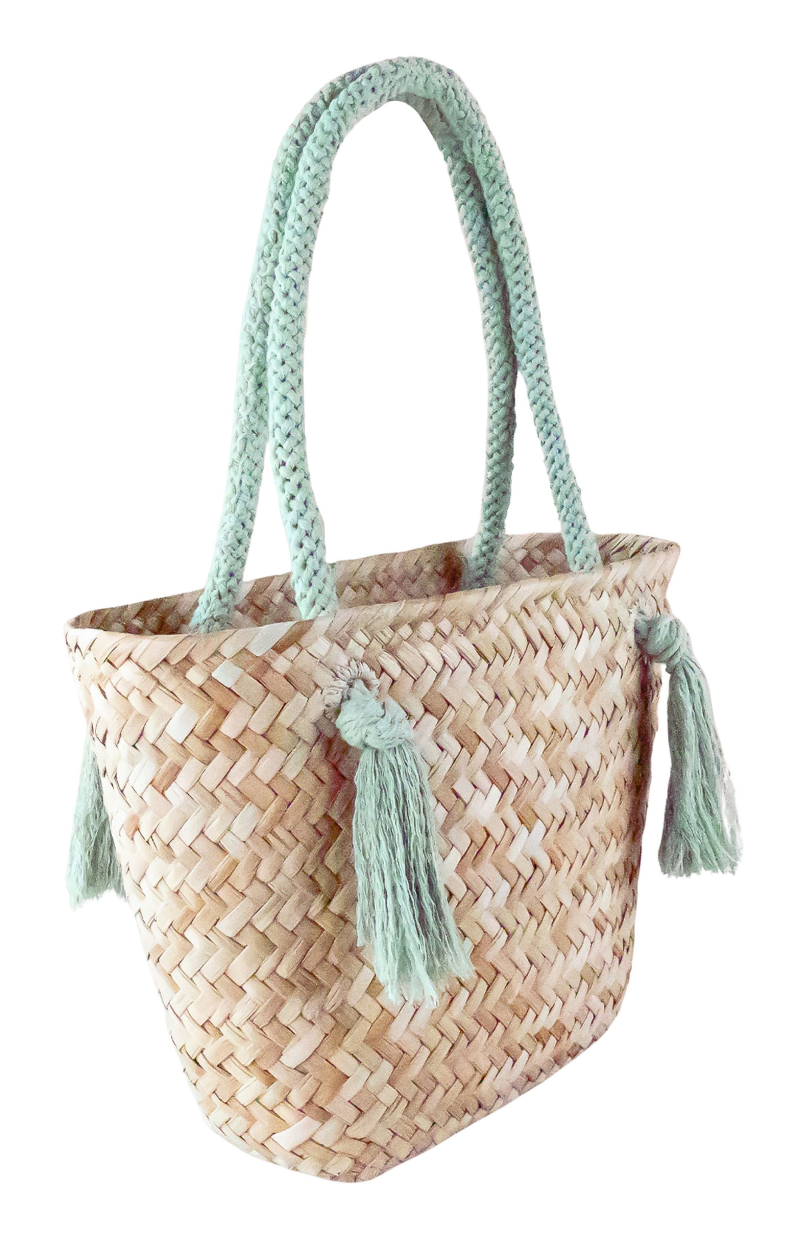 Seagrass Large Tote Bag, Alternate, color, SAGE