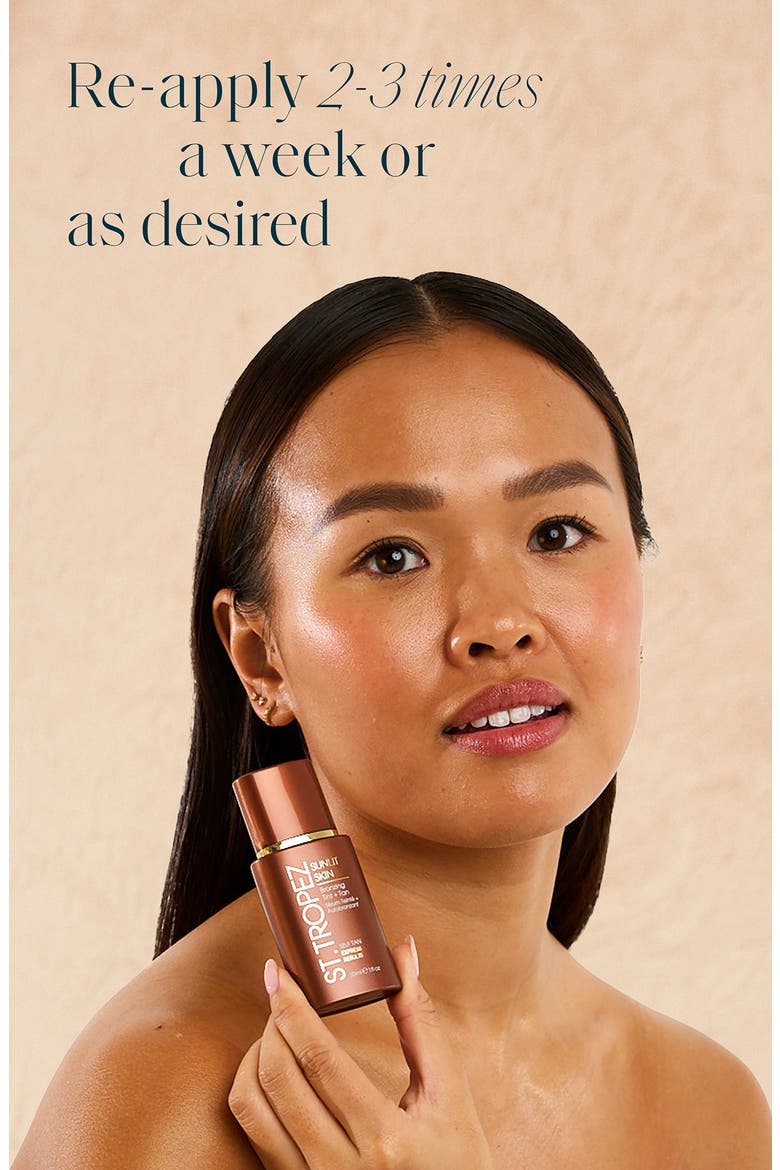 Sunlit Skin Bronzing Tint + Self Tan Serum, Alternate, color, NO COLOR