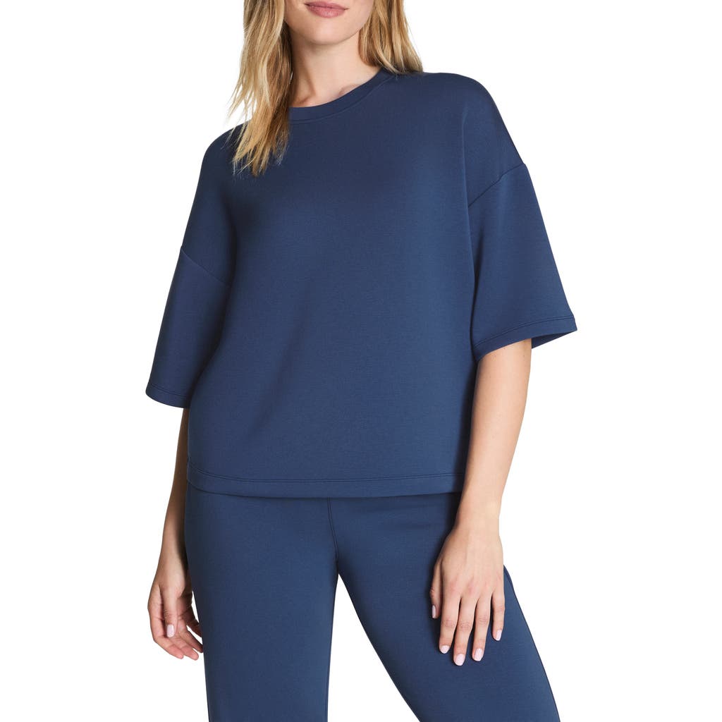 Spanx ® Airessentials Boxy Tee In Blue