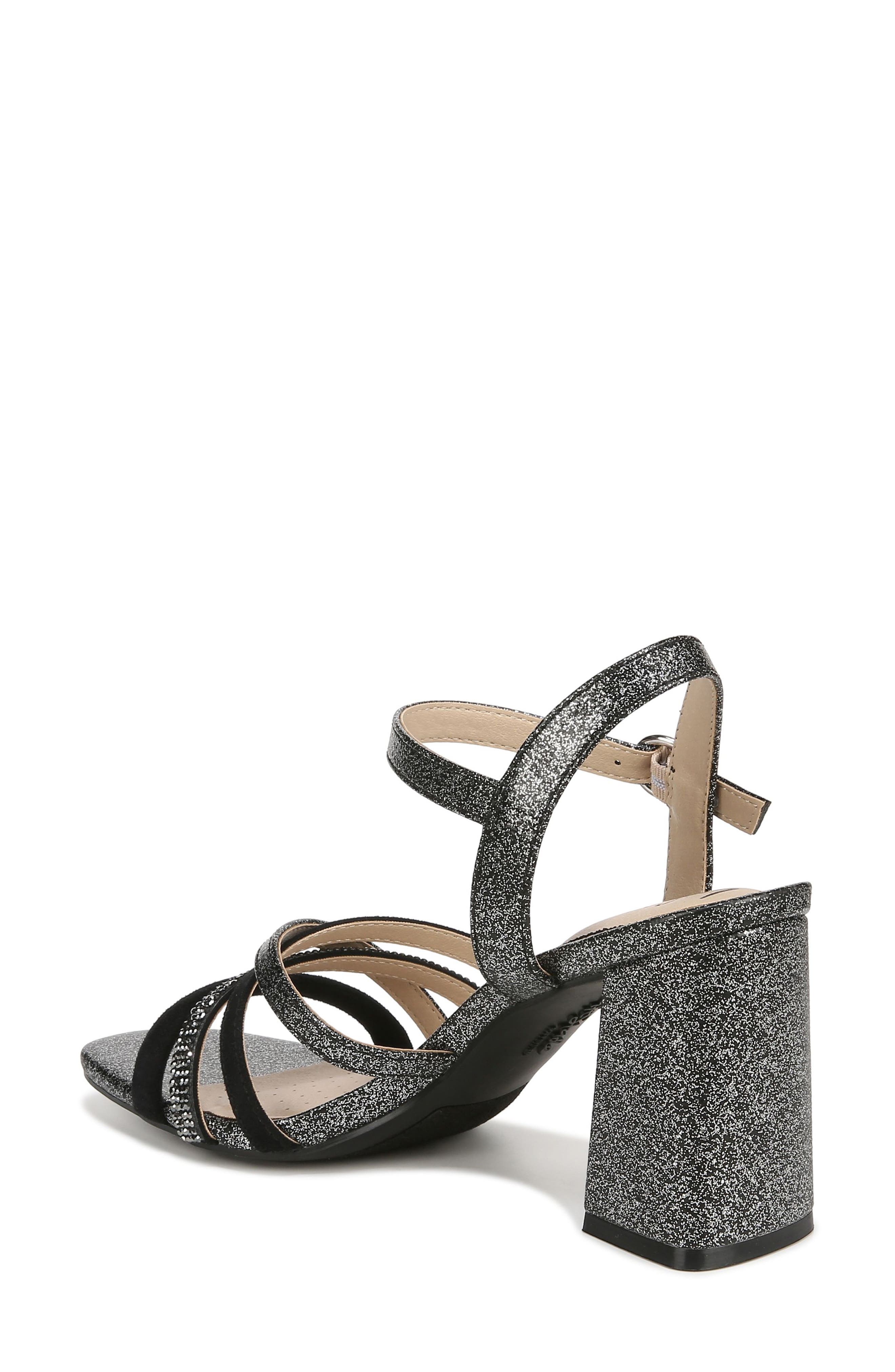 LifeStride Belle Rhinestone Strappy Sandal, Alternate, color, 