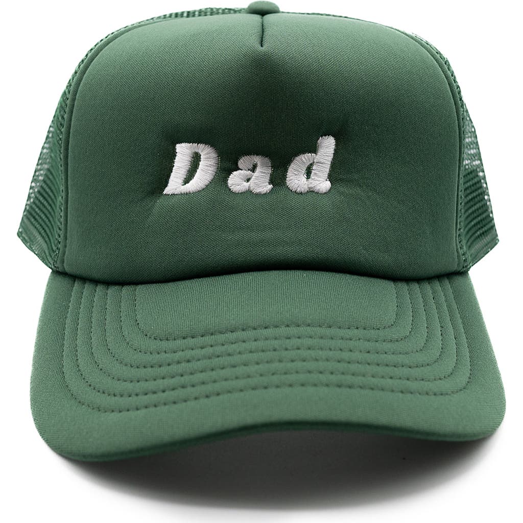 Rey To Z Dad Foam Trucker Hat In Green
