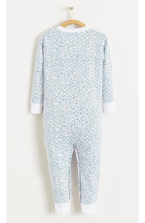 Babycottons Emma One-piece Snug Pajamas In Multicolor
