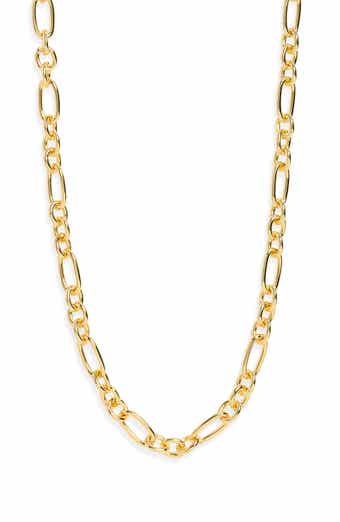 BaubleBar Figaro Chain Necklace