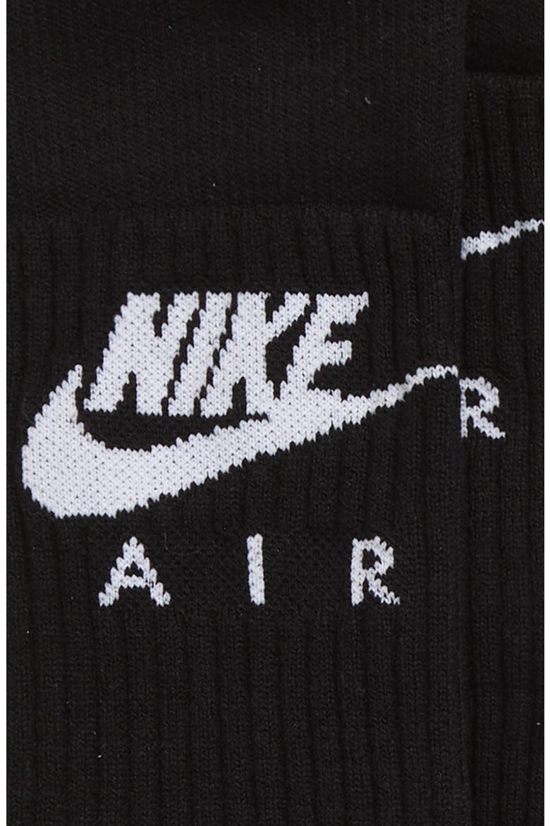 2-Pack SNKR Sox Crew Socks, Alternate, color, BLACK/ WHITE
