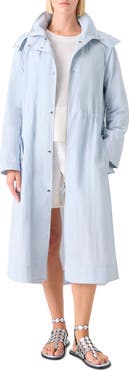 Akris punto Water Repellent Hooded Coat