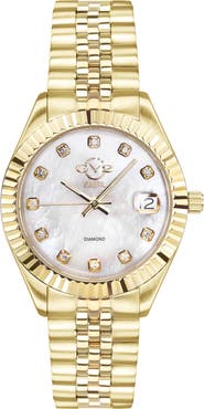 GV2 Women's GV2 Naples Diamond Swiss Watch, 34mm