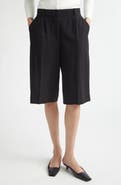 TOTEME Fluid Wide Leg Shorts