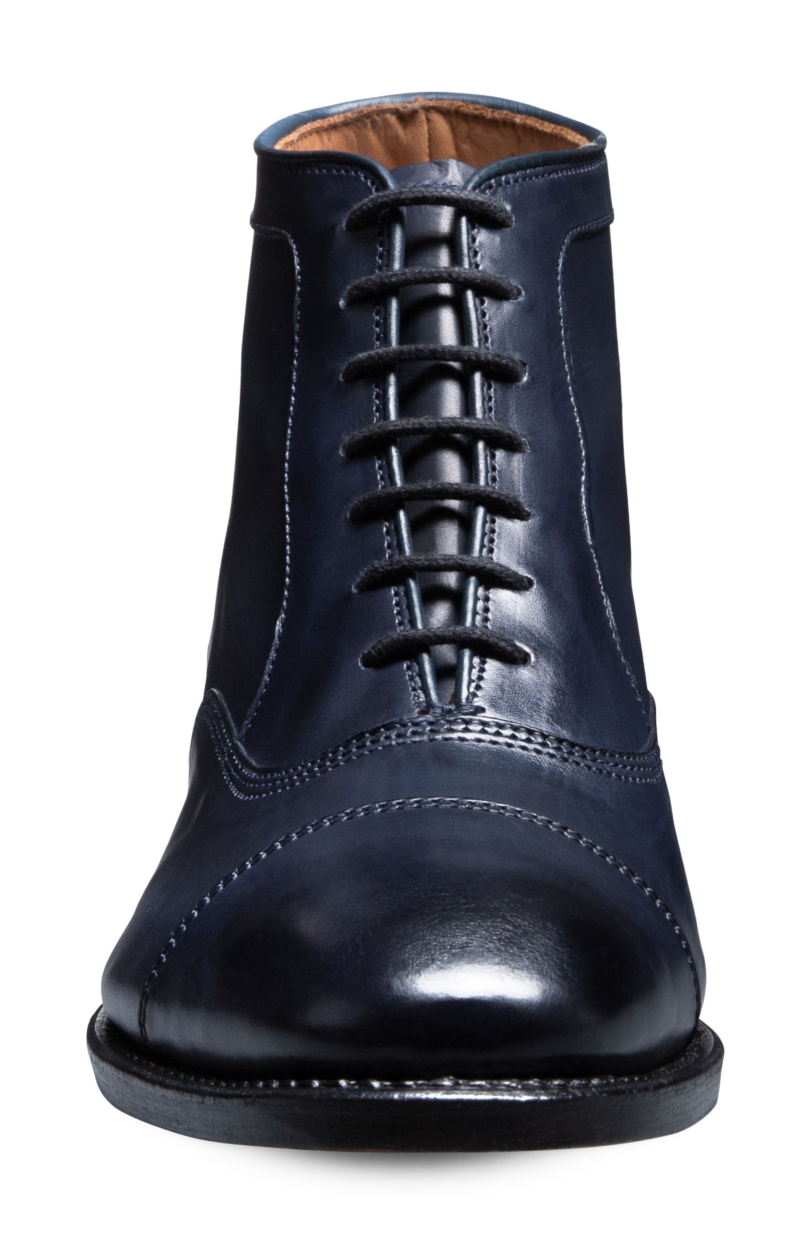 Park Cap Toe Boot, Alternate, color, NAVY