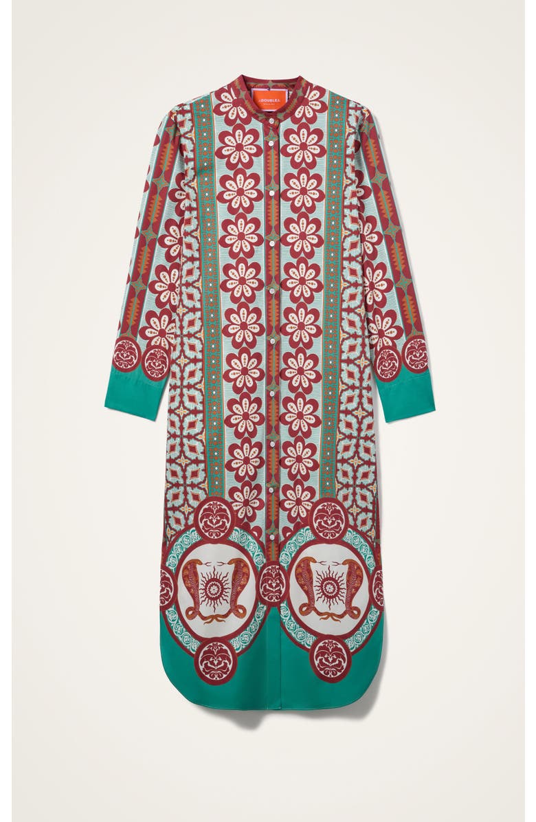 La DoubleJ Sundowner Tunic Pagoda Placée Rust, Alternate, color, Pagoda Placée Rust