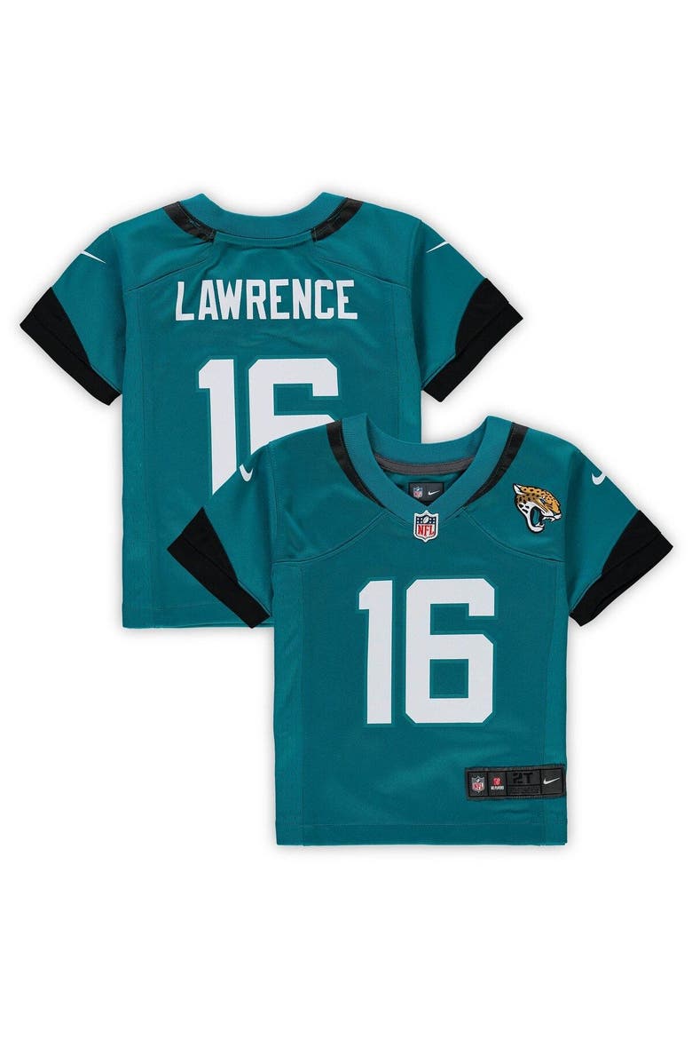 Infant Nike Trevor Lawrence Teal Jacksonville Jaguars Game Jersey, Main, color, Teal