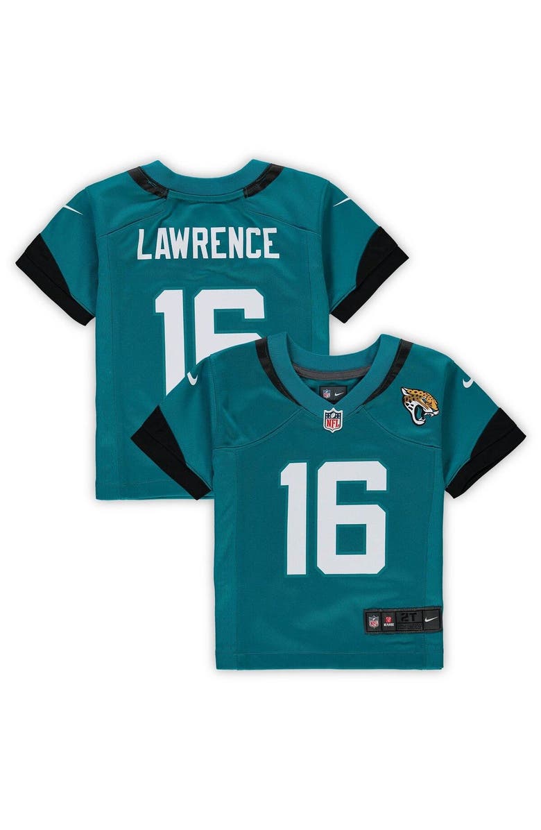 Nike Infant Nike Trevor Lawrence Teal Jacksonville Jaguars Game Jersey, Main, color, Teal