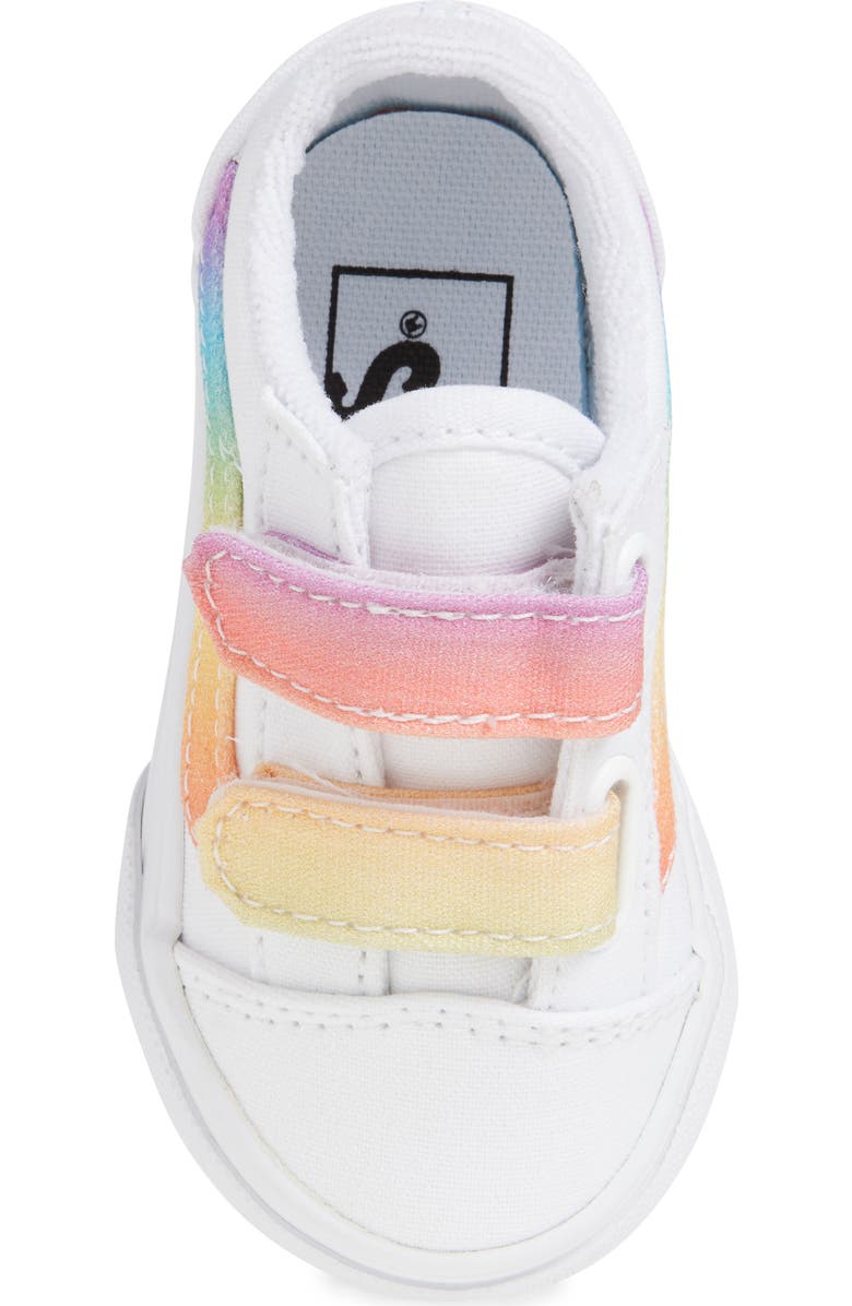 Vans Old Skool V Rainbow Sneaker, Alternate, color,