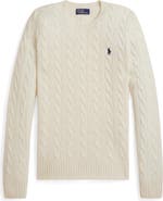 Polo Ralph Lauren Cable Wool
Cashmere Crewneck Sweater