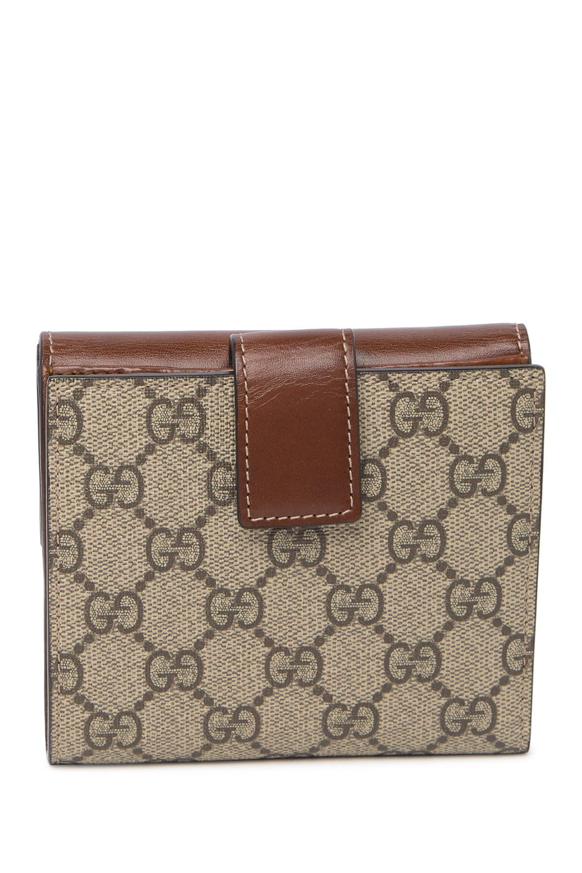 Gucci Linea Small Leather Logo Monogram Wallet (Women) | Nordstromrack