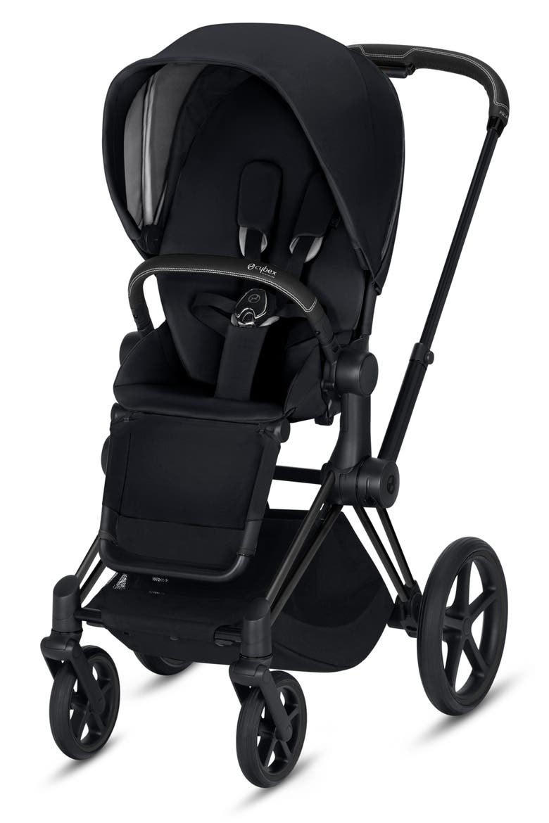 Priam One Box Stroller with All Terrain Wheels, Main, color, BLACK