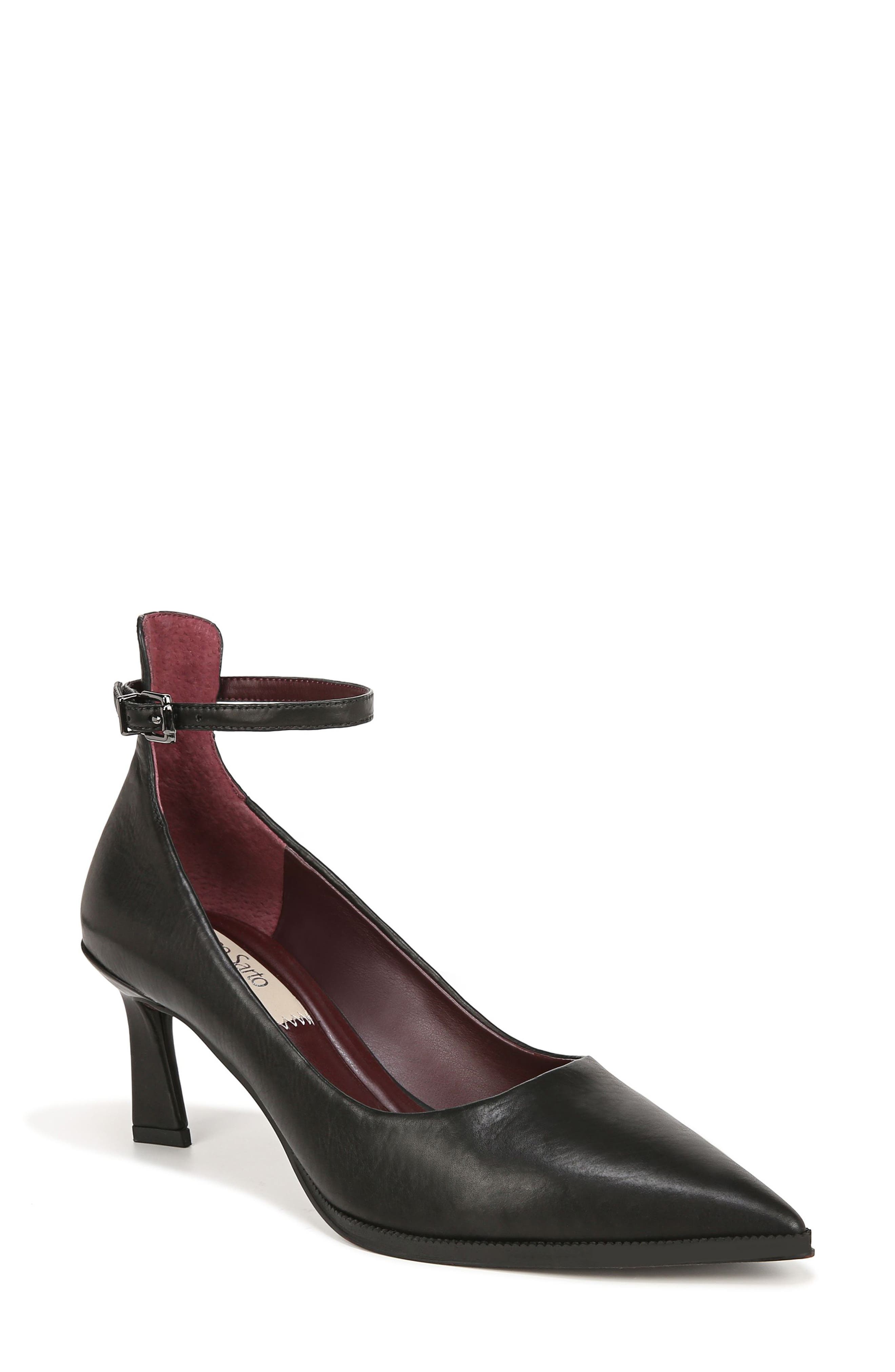 Franco Sarto Danielle Ankle Strap Pointed Toe Pump, Main, color, 