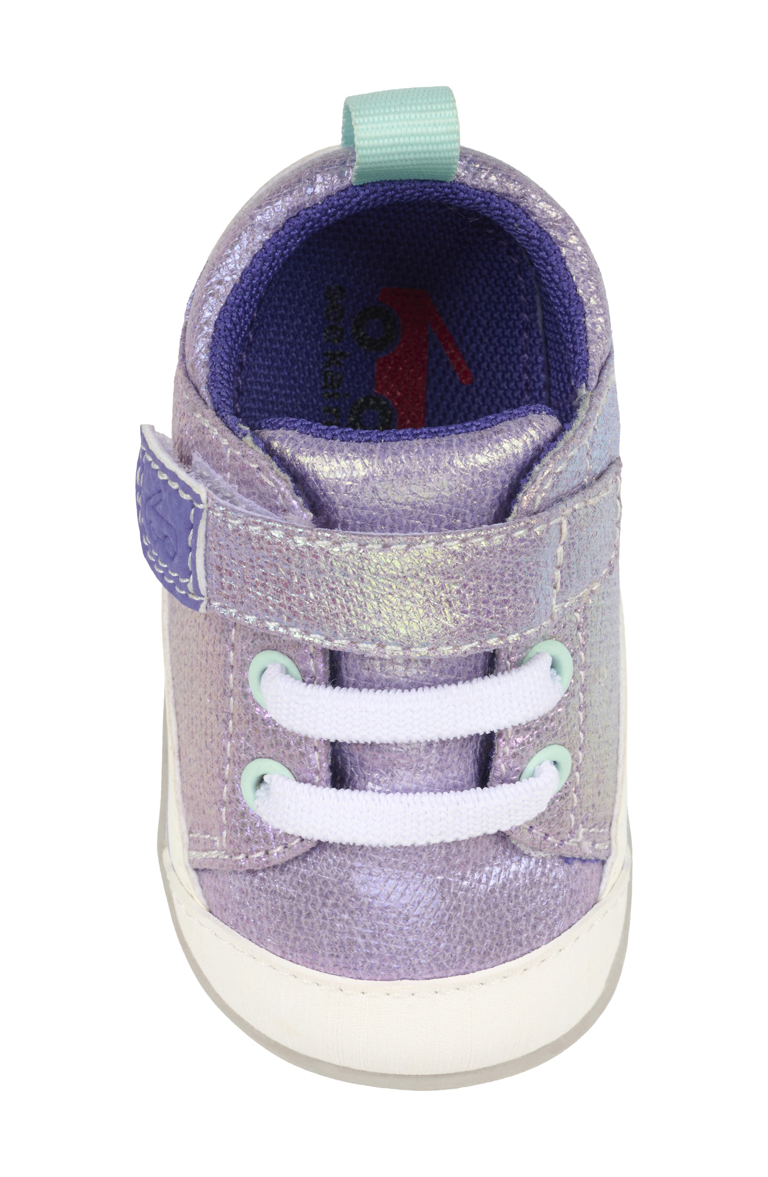 See Kai Run Kids' Mini Stevie Sneaker, Alternate, color, Purple Metallic
