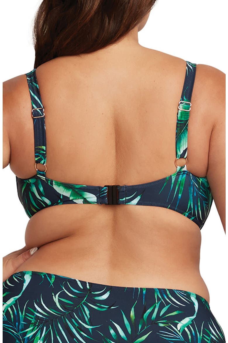 Palmspiration Delacroix Bikini Top, Alternate, color, DARK NAVY