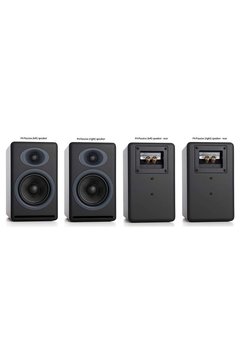 P4 Passive Speakers, Alternate, color, Bamboo
