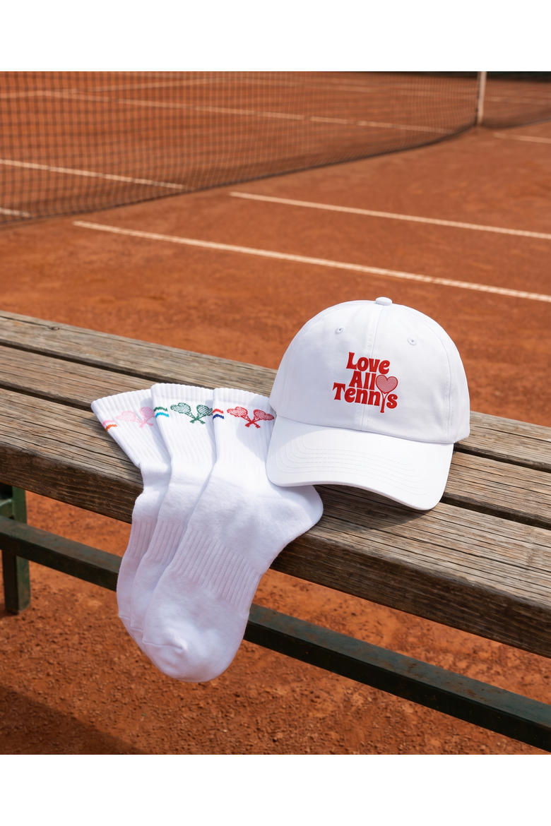 Love All Court Classics Set, Alternate, color, White