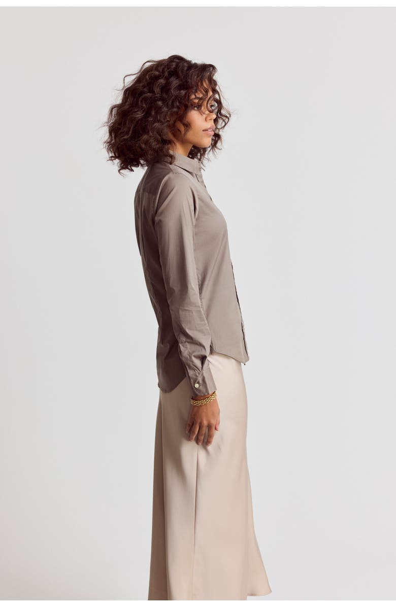 The Shirt by Rochelle Behrens The Icon Shirt, Alternate, color, Khaki