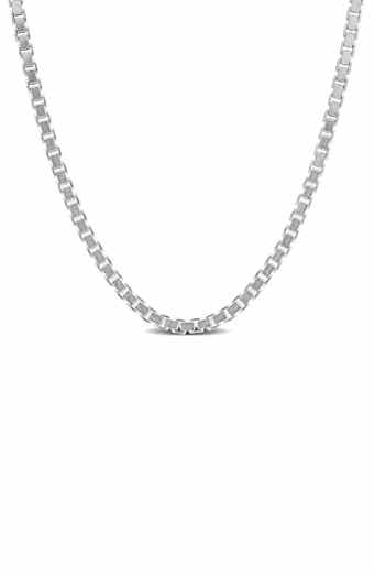 Box Link Chain Necklace, 1.50mm