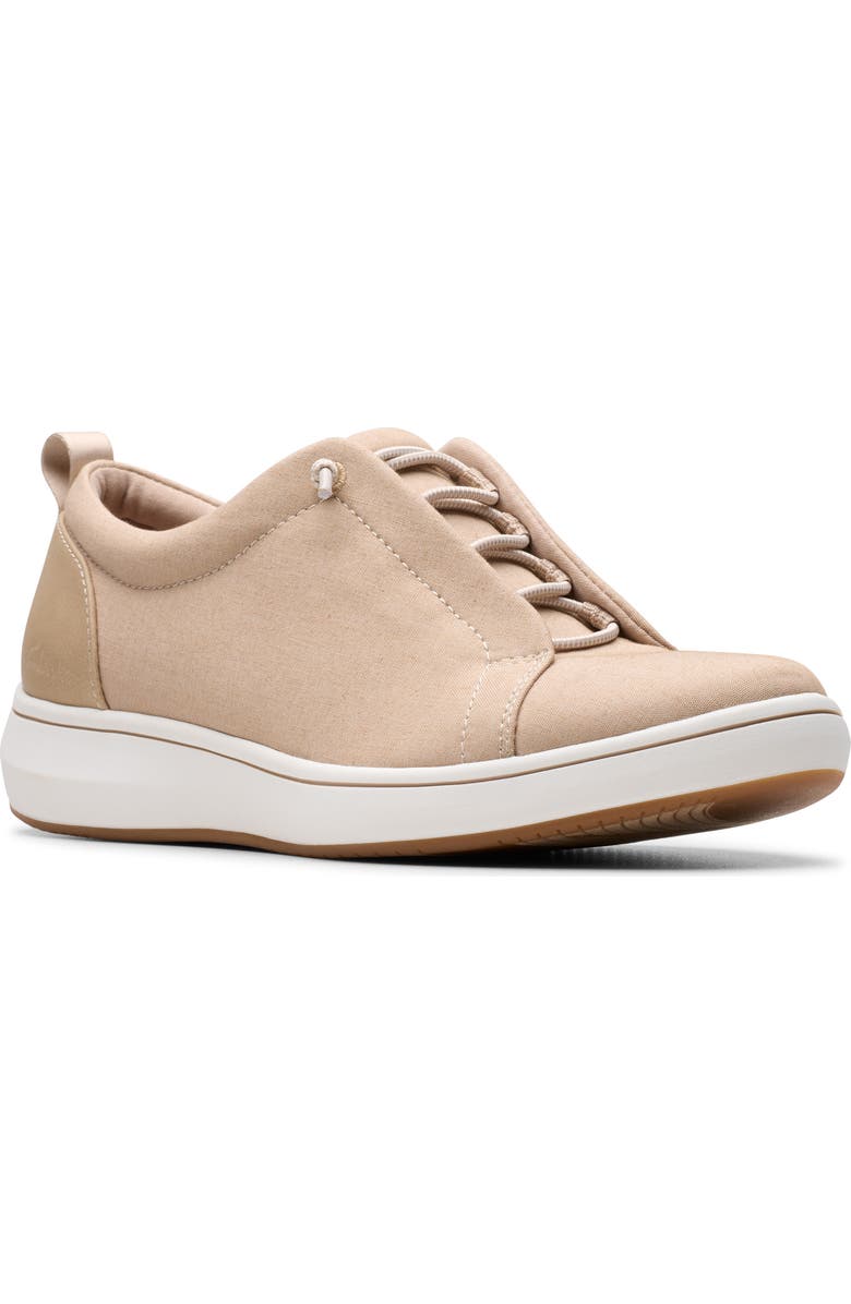 Clarks<sup>®</sup> Breeze Sky Sneaker, Main, color, Sand